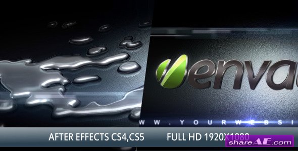 Liquid Metal 3D - After Effects Project (Videohive)
