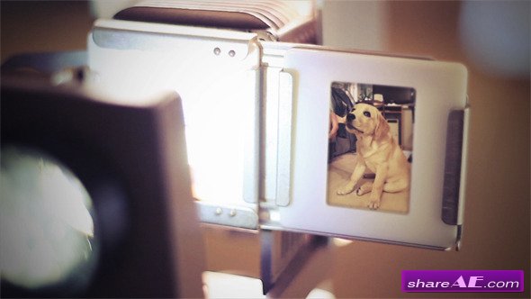 Vintage Slide Projector Photo Gallery - After Effects Project (Videohive)