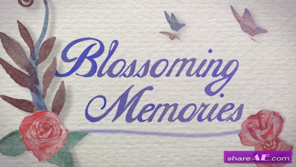 Flourish Memories, Wedding Intro - After Effects Project (Videohive)