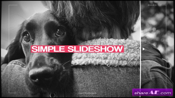 Simple Slideshow 6737405 - After Effects Project (Videohive)
