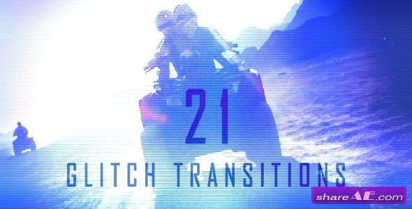 Glitch Transitions -  Motion Graphics (Videohive)