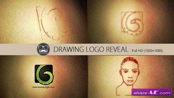 Drawing Logo Reveal - After Effects Project (Videohive)