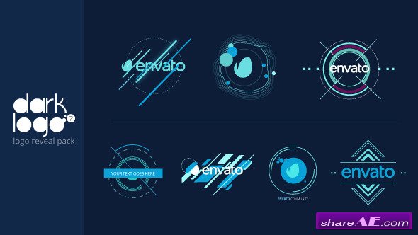 Dark Logo Pack - After Effects Project (Videohive)