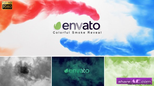 Colorful Smoke Reveal - After Effects Project (Videohive)