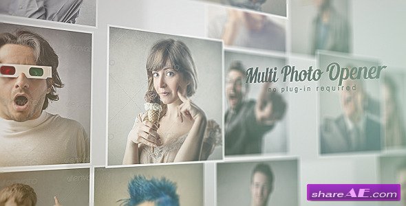 Multi Photo Opener - After Effects Project (Videohive)