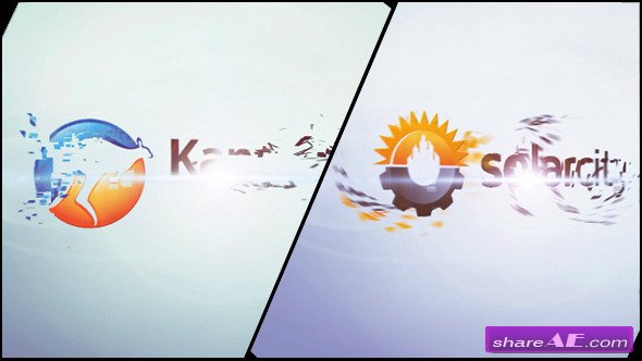 Corporate Logo V17 Clean Fragments - After Effects Project (Videohive)