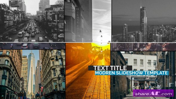 Modren Slideshow - After Effects Project (Videohive)