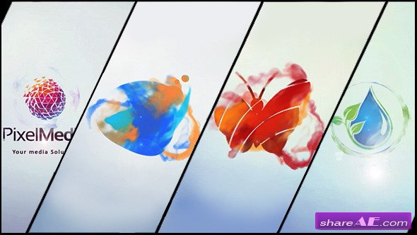 Minimal Logo V03 Ink Ident - After Effects Project (Videohive)
