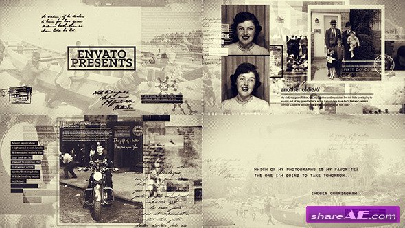 History in Photographs - After Effects Project (Videohive)