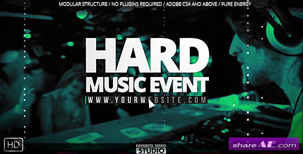 Hard Music Event - After Effects Project (Videohive)