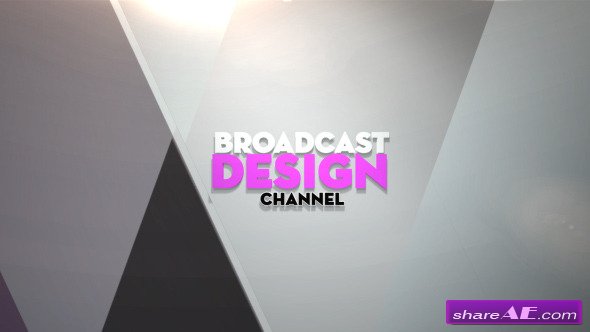 Broadcast Design Channel Ident - After Effects Project (Videohive)