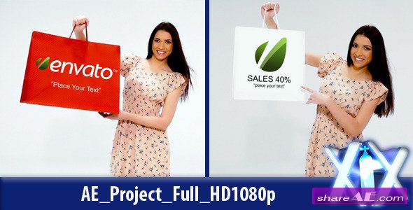 Shopping Girl - After Effects Project (Videohive)