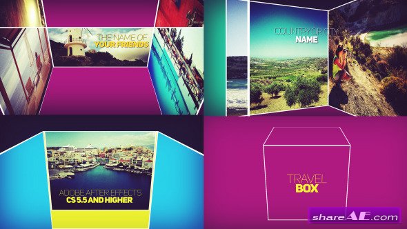 Movie Opener Travel Box - After Effects Project (Videohive)