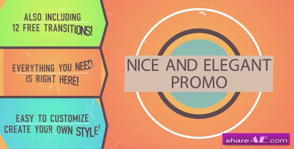 Nice and Elegant Promo - After Effects Project (Videohive)