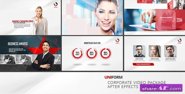 Uniform - Corporate Video Package - After Effects Project (Videohive)