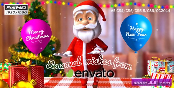 Christmas-Happy Santa - After Effects Project (Videohive)