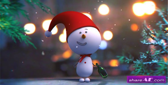 Snowman Intro - After Effects Project (Videohive)