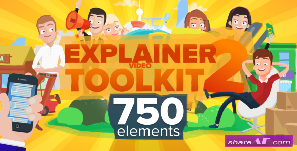 explainer video toolkit 2 videohive free download after effects template