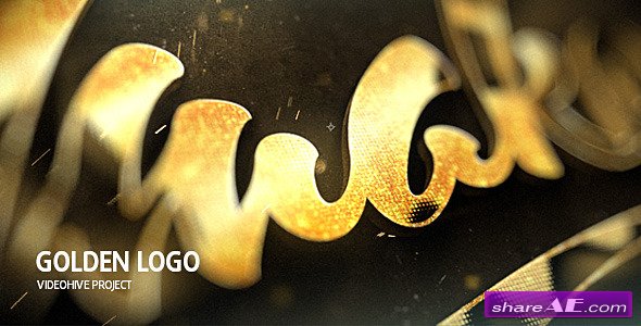 Golden Logo - After Effects Project (Videohive)