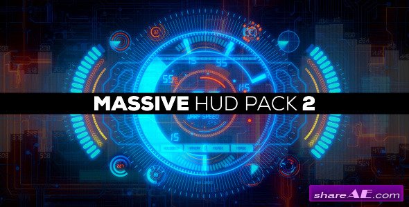 Massive HUD Pack 2 - After Effects Project (Videohive)