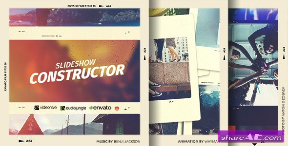 Slideshow Constructor - After Effects Project (Videohive)