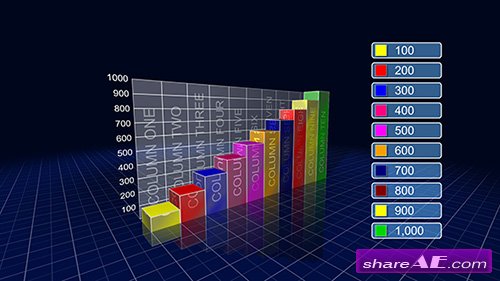 Bar Chart - After Effects Project (Pond5)