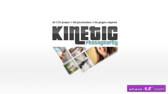Videohive Kinetic Photography - After Effects Project 