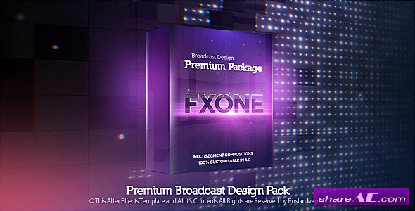 Videohive Broadcast Design Fx One - After Effects Project