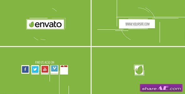Videohive Social Media Logo Reveal - After Effects Project