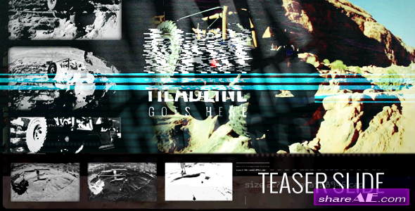 Videohive Teaser Slide - After Effects Project