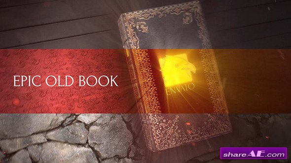 Videohive Epic Old Book - After Effects Project