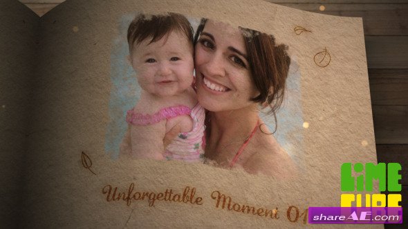 Videohive Cozy Fireplace Photo Album - After Effects Project