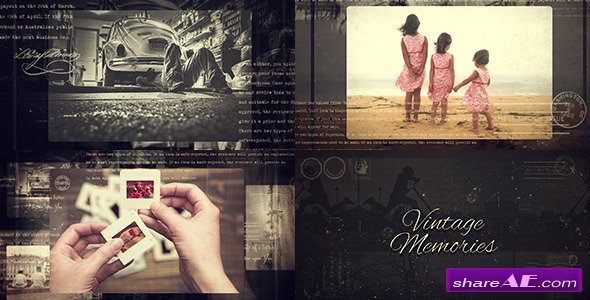 album memories after effects template free download