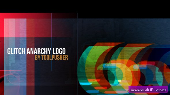 Videohive Glitch Anarchy Logo - After Effects Project