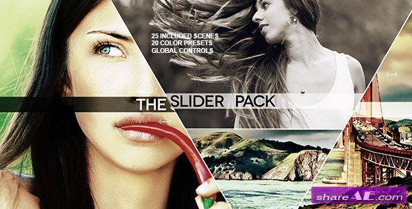 Videohive The Slider Pack - After Effects Project