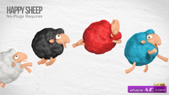 Videohive Happy Sheep - After Effects Project