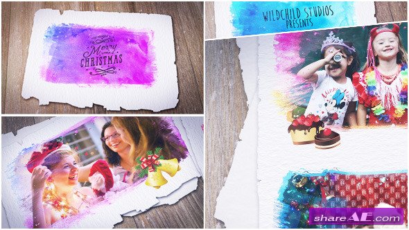 Videohive Colorful Christmas Gallery - After Effects Project