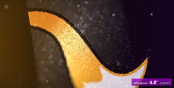 Videohive Glitter Particles - Fashion Logo Reveal - After Effects Project