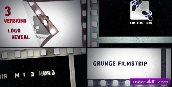 Videohive Grunge Filmstrip - After Effects Project