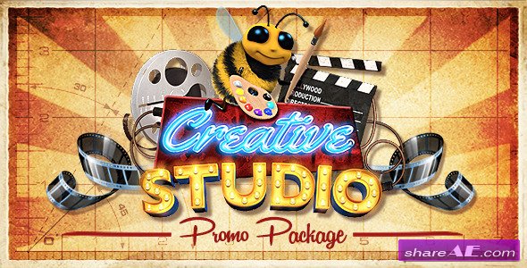 Videohive Creative Studio Promo Package - After Effects Project