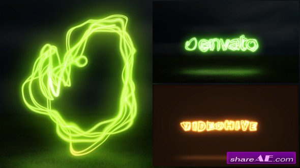 Light Painting Logo - After Effects Projects (Videohive)
