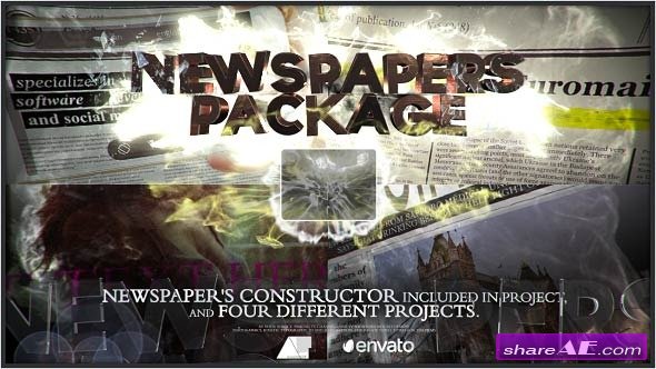 Newspapers Package - After Effects Projects (Videohive)