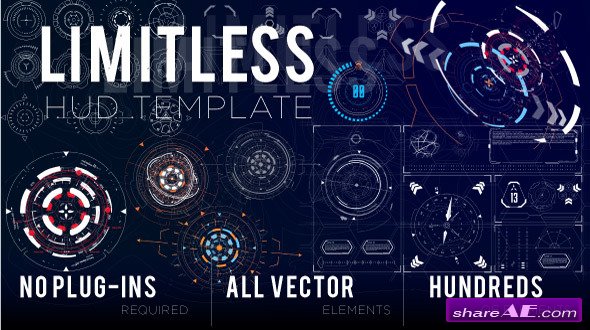 Limitless HUD Template - After Effects Projects (Videohive)