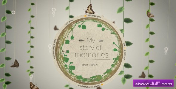 Videohive Story of Memories - After Effects Project