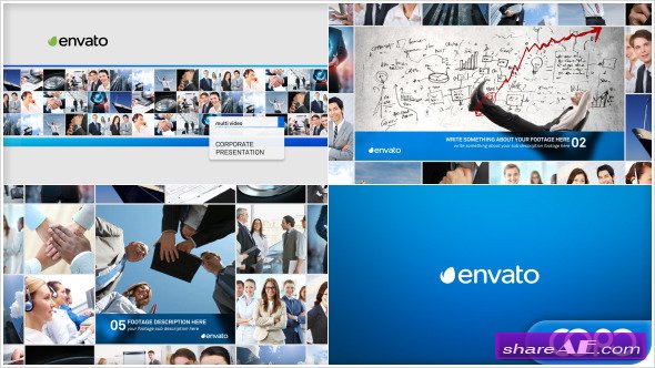 Videohive Multi Video Corporate Presentation - After Effects Project