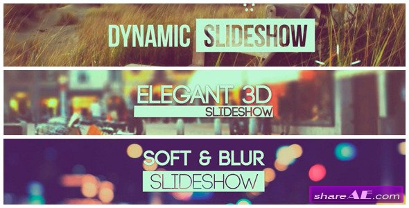 Videohive Slideshow Pack 3 in 1 - After Effects Project