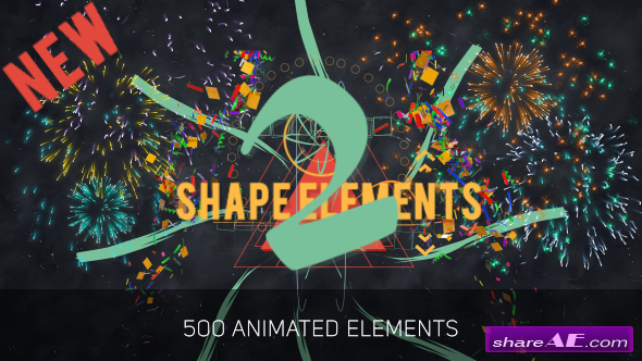 shape elements 2 videohive free download after effects template