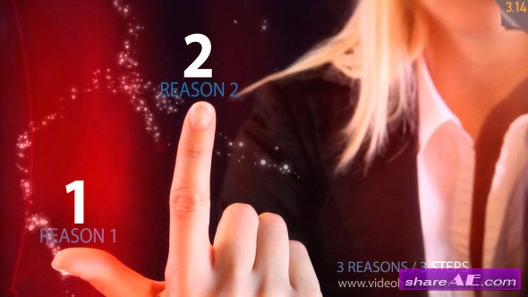 Videohive 3 Reasons / 3 Steps Commercial