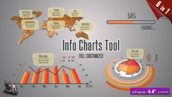 Videohive Info Charts Tool