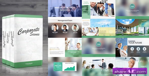 Videohive Corporate Package: 3-in-1
